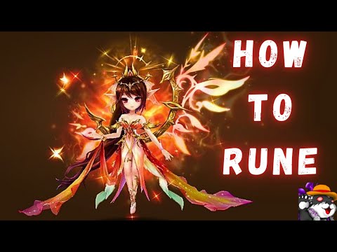 How To Rune 2a Iselia (Fire Fairy) For 4 Stars Special League RTA  Summoners War