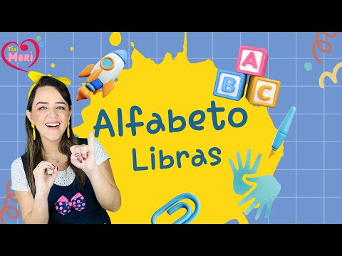 ALFABETO EM LIBRAS - Com as minhas mãos - Tia Mori #libras FÁCIL #alfabetização