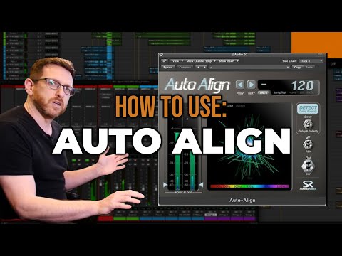 Using Phase Alignment and Auto-Align from Sound Radix with Multi Tracked Drums