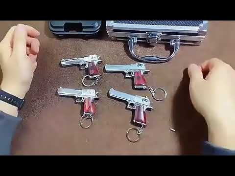 Desert Eagle Alloy Empire 1:3 Scale Tiny Mini Automatic Gun Shell Eject #shorts