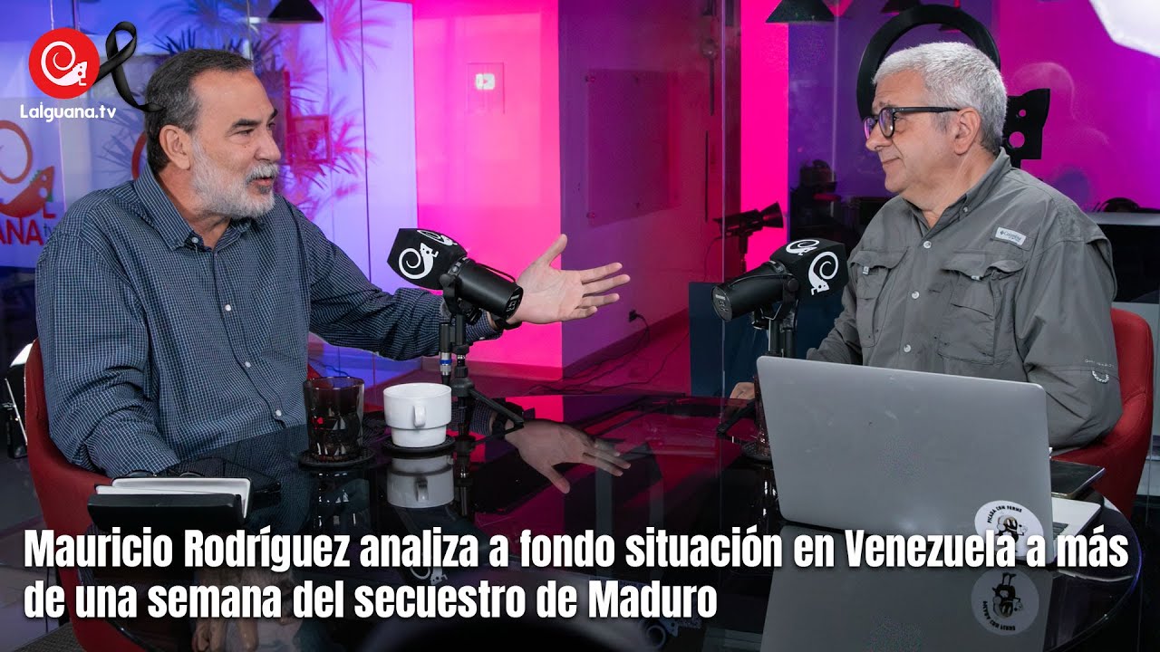 Mauricio Rodríguez analiza a fondo situación en Venezuela a más de 1 semana del secuestro de Maduro