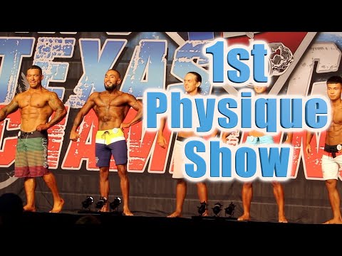 1st Physique Show | NPC Texas Cup | Men’s physique | Show day