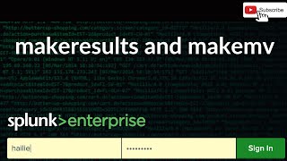 makeresults and makemv commands in splunk