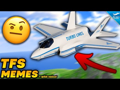WILD TFS MEMES (With Voice) - Turboprop Flight Simulator | PART 23