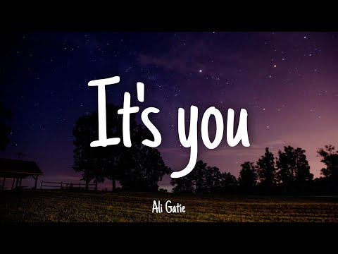 IT'S YOU - Ali Gatie | Lyrics (Please don't break my heart) 1HOUR