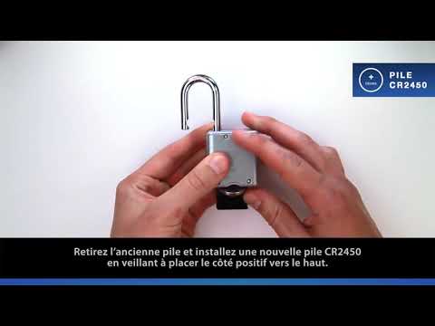 Cadenas connecté - Bluetooth - modèle 4400EURD - usage intérieur MASTER LOCK