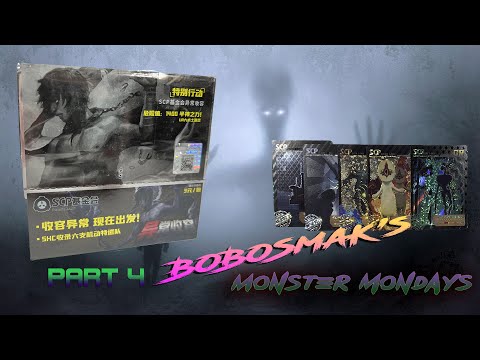 Monster Mondays!! YELLOW Box Part 4 - Unboxing SCP cards from China (YCSR10301)