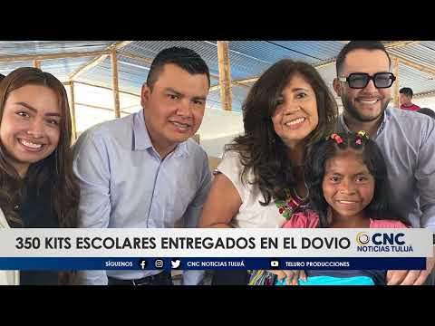 ✨🎒 Niños de la Nación Embera en El Dovio recibieron 350 kits escolares.