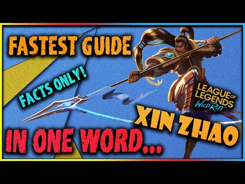 Xin Zhao Wild Rift FASTEST GUIDE + MONTAGE/FACTS ONLY!/League of Legends: Wild Rift