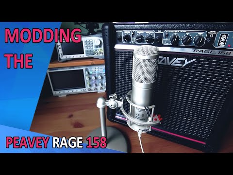 Peavey Rage 158 Modification | Huge Solid State Amp Sound !