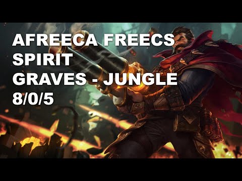 Afreeca Freecs Spirit Jungle Graves vs Jarvan IV - KR Challenger Rank Game