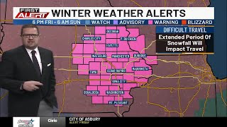 First Alert Forecast: Friday Morning, November 28th