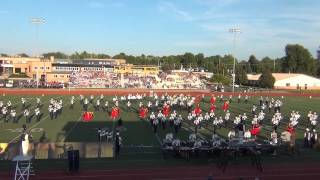 preview picture of video '2014 Wentzville Holt Marching Band @ Farmington'