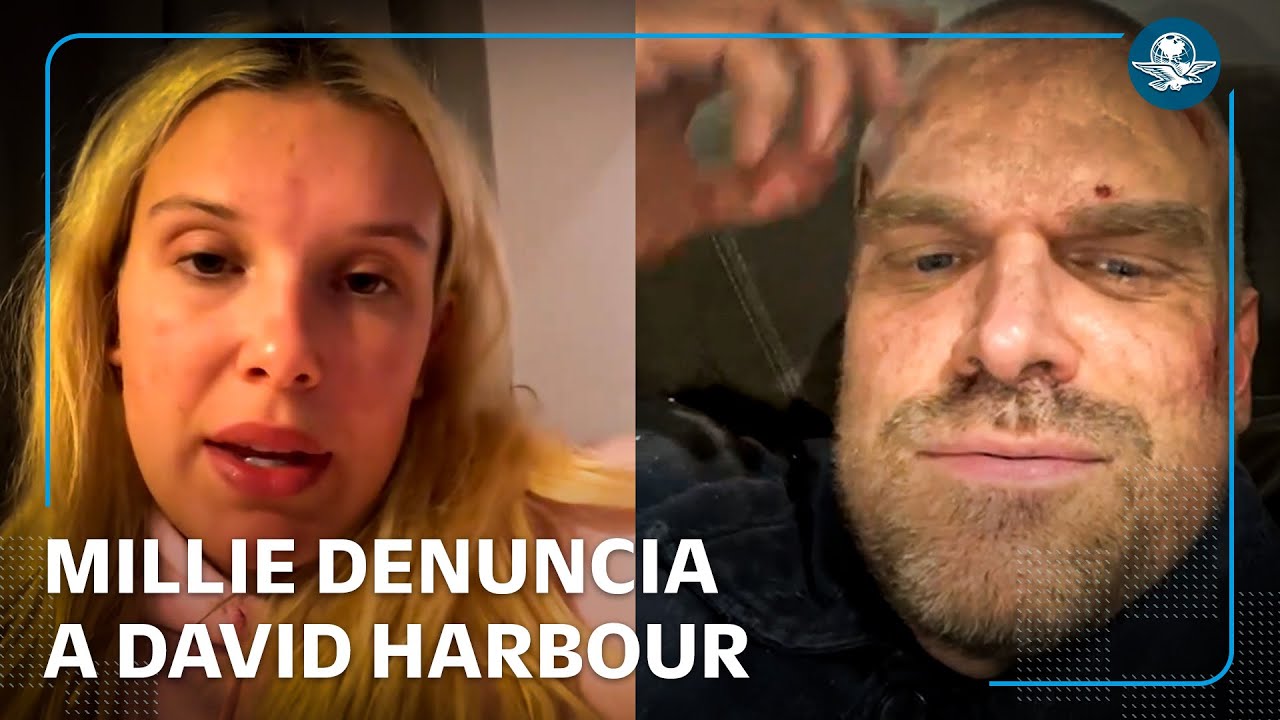 Millie Bobby Brown denuncia a David Harbour por hostigamiento en rodaje de Stranger Things