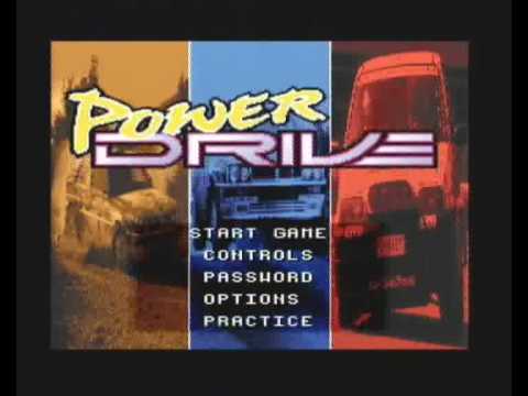 Power Drive Super Nintendo