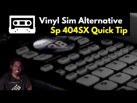 Sp 404sx Tutorial Quick Tip 4