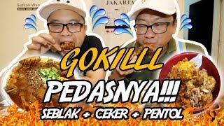 Download lagu SEBLAK TERPEDAS !!! CEKER PENTOL PEDAS DAN SEBLAK CAMPUR JADI SATU BIKIN NANGIS!!! mp3