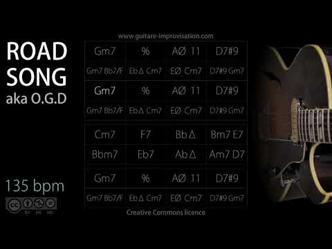 Road Song - OGD (Latin Jazz feel) 135 bpm : Backing Track