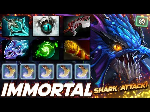 Slark Immortal Shark Attack - Dota 2 Pro Gameplay [Watch & Learn]