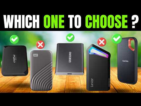 ✅ Best External Portable SSDs [2026]💾for Gaming, Mac, Video Editing, iPhone, Music Production, USB-C