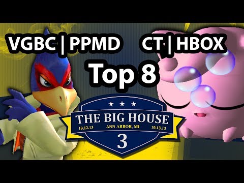 The Big House 3 - PPMD (Falco) Vs. Hungrybox (Jigglypuff) - Losers Finals - SSBM