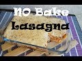 NO bake lasagna | cheese Bechamel recipe | Lasagna recipe