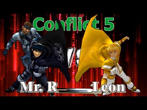Conflict 5: Mr. R (Marth/Snake) vs Leon (Marth) Grand Finals Set 2 *Europe*