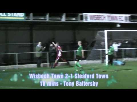 Wisbech Town v Sleaford Town - UCL - 22/10/13 *Wisbech goals only*