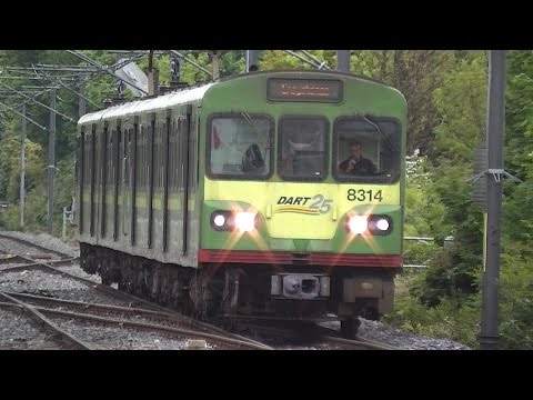 IE 8300 Class Dart Train number 8314 - Clontarf Road, Dublin