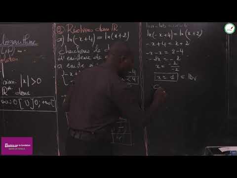 Course - Terminale L - Mathematics: Natural Logarithm Functions / Sequence 1 / M.Mbow