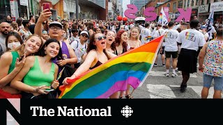 Pride parade’s return celebrated in Toronto