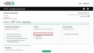 How to add access to a client's tax account on MAT