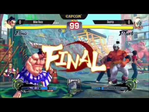 EVO 2014 - MIke Ross (E.Honda) Vs Daytrip (El Fuerte) - Ultra Street Fighter 4