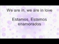 Cider Sky - We are in love - Letra Español/Ingles ...