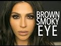 Brown Smokey Eye Makeup Tutorial
