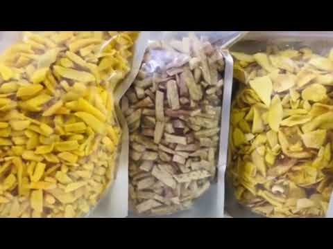 Video review Khoai môn sấy khô giòn hàng vụn An Nhiên 500g