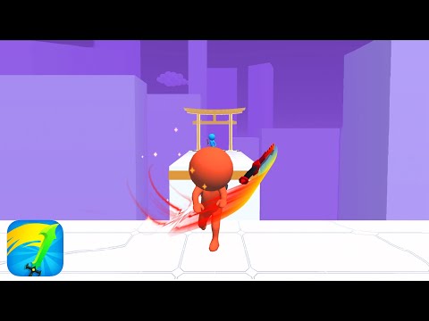 Sword Play Game! - Ninja Slice Runner 3D - iOS / Android Mobile Gameplay - YouTube