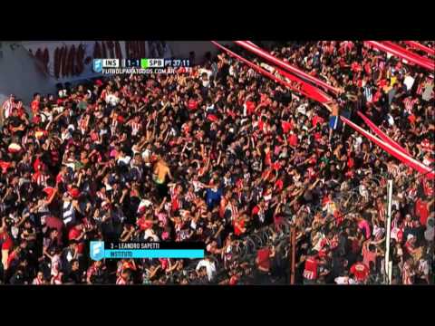 Gol de Sapetti. Instituto 1 - Sp. Belgrano 1. Fecha 41. B Nacional 2015. FPT.