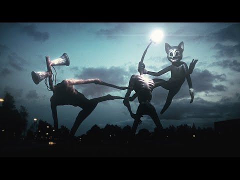 Siren Head vs Light Head vs Cartoon Cat