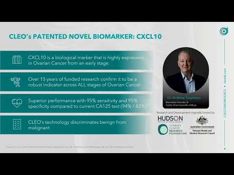 Cleo Diagnostics Ltd - 2025 TechKnow Invest Roadshow.