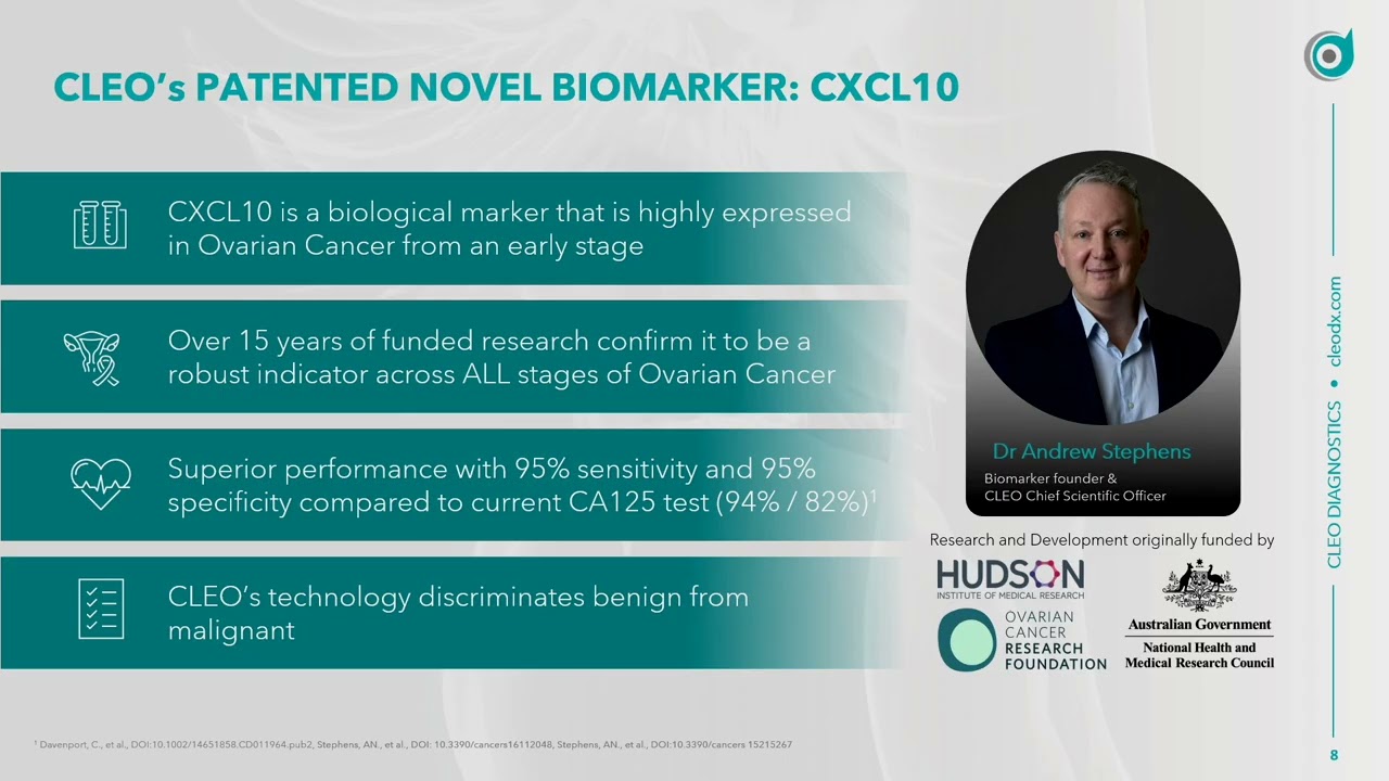 Cleo Diagnostics Ltd - 2025 TechKnow Invest Roadshow.
