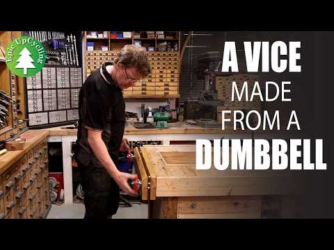 A Vice Made From A Dumbbell