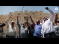 Muslims Praying Outside The Temple Mount Compound 16 7 17