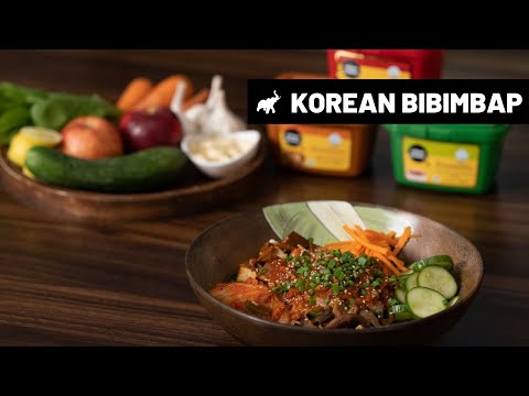 Korean Bibimbap  | Korean Food | Vegan Recipe