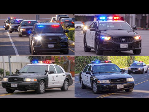 LAPD Responding Code 3 (Compilation 34)