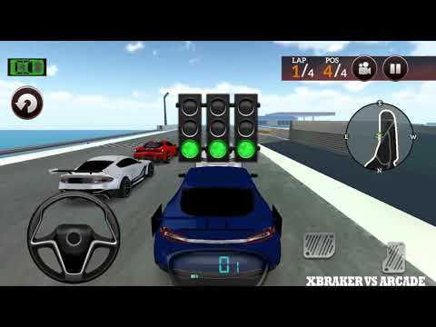 Drive For Speed Simulator 2018: Blue Sport Car Driving (New Wheels and Spoiler) - Android GamePlay