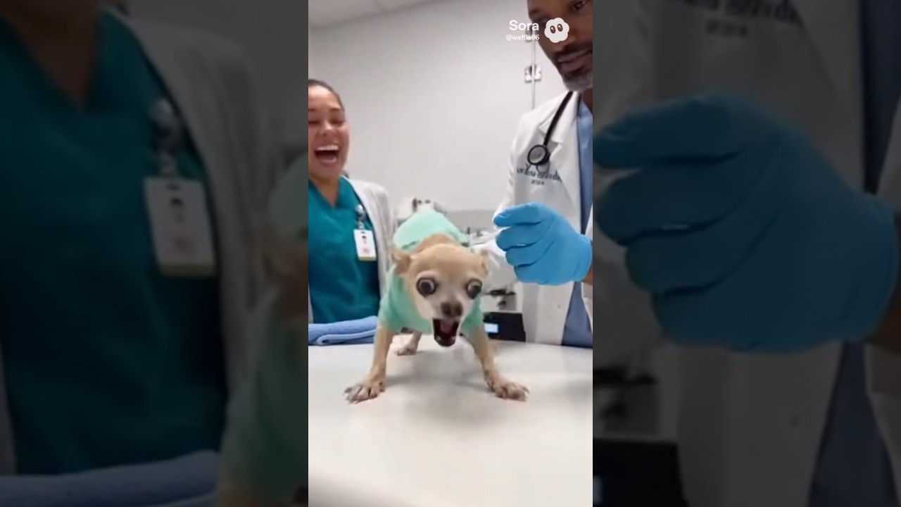 This Chihuahua Was NOT Ready for the Shot【T-shirt Dog】