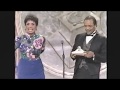 Lena Horne & Quincy Jones present Best Rock Vocal Performance, Solo and Record of the Year