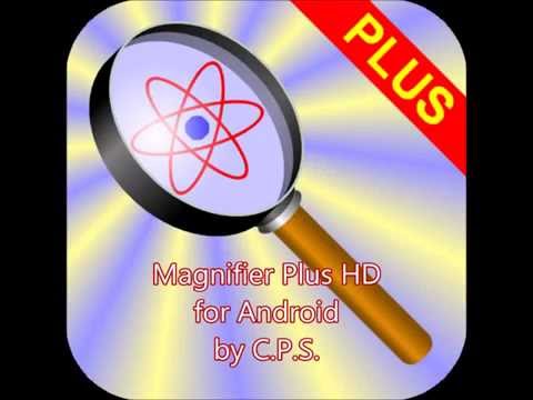 Magnifier Plus HD with Flashli Video