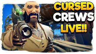 Sea of Thieves - 🔴We're Live - Cursed Crews are LIVE!! - PvP PATCH, FULL DAY STREAM!